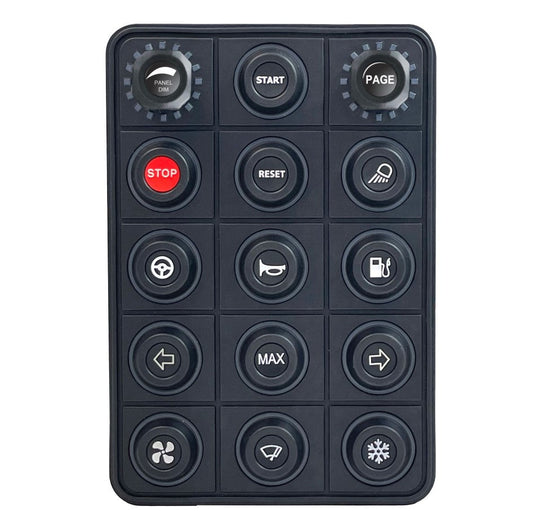 Link-Link CAN Keypad 15 Button + 2 Rotary Encoders